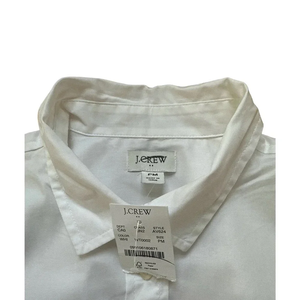 J.Crew Sleeveless Cotton Shirt